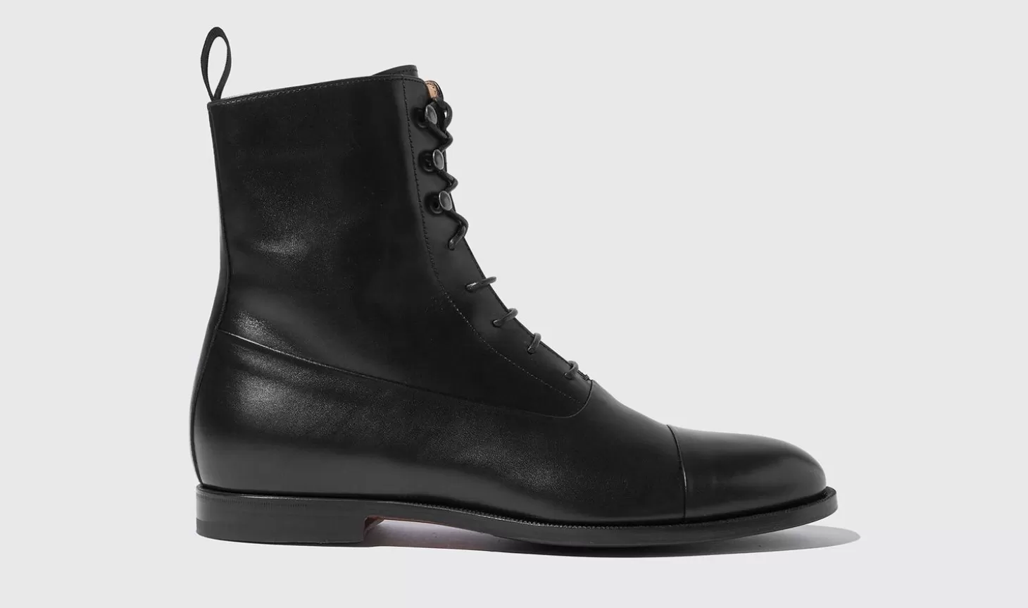 Scarosso Boots-Archie Black Black - Calf