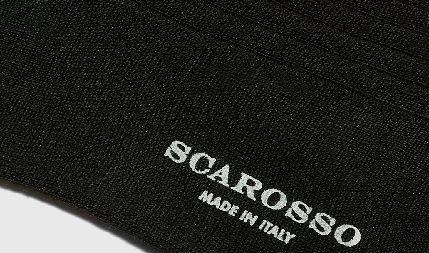 Scarosso Socks-Black Wool Calf Socks Black - Wool