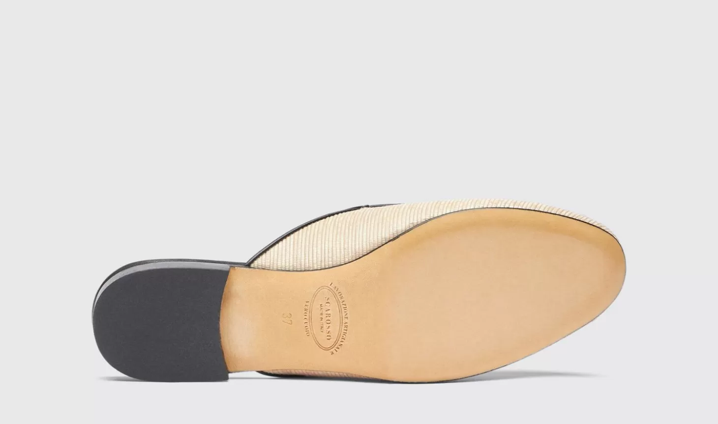 Scarosso Mules-Giorgina Beige Straw Beige - Straw