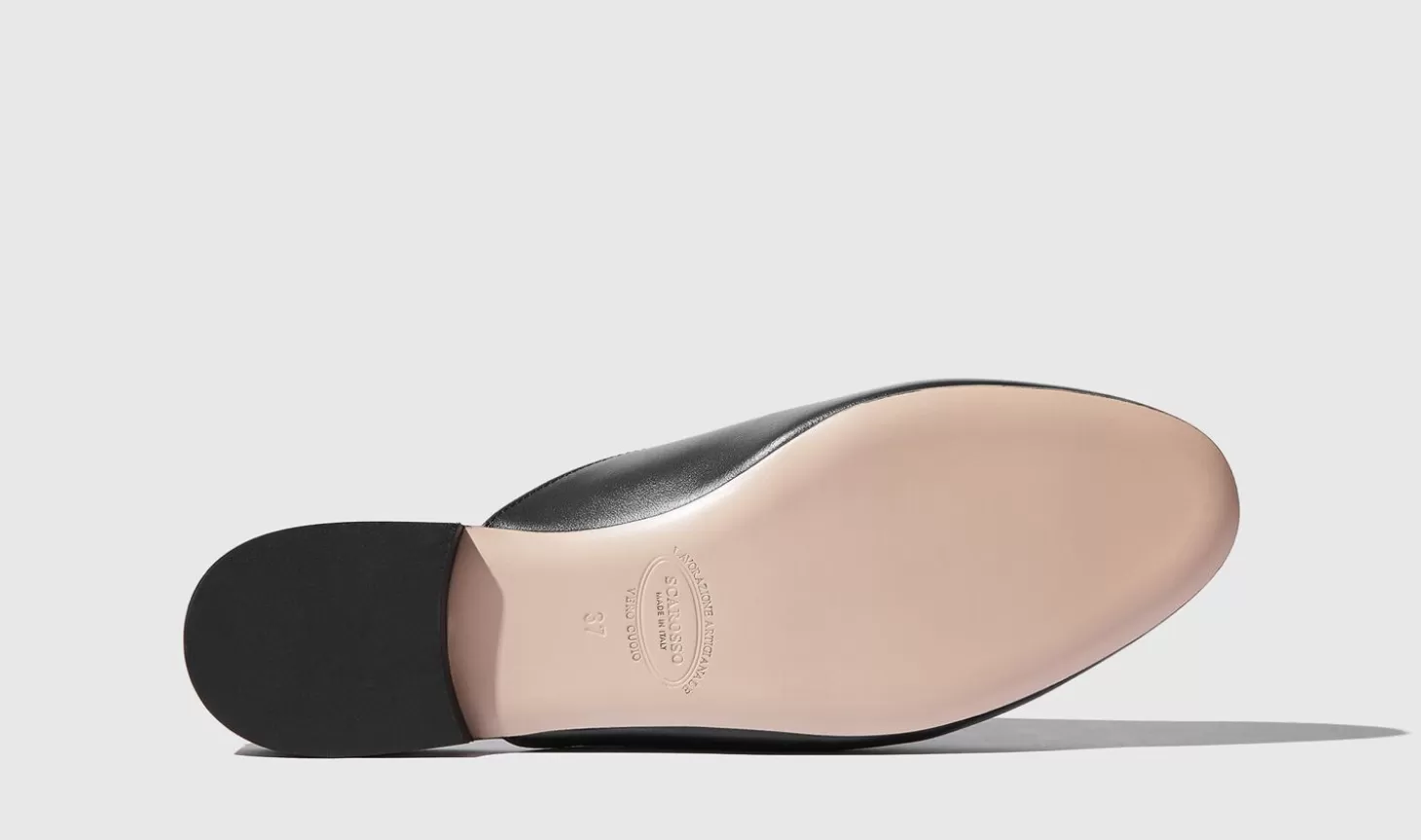 Scarosso Mules-Giorgina Nera Black - Calf