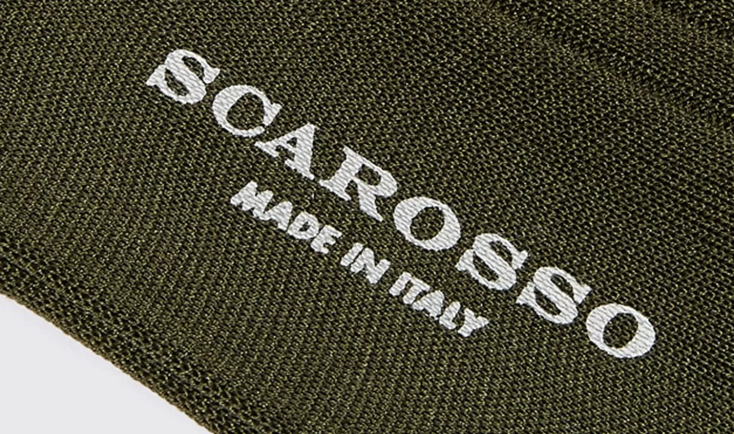 Scarosso Socks-Green Cotton Calf Socks Green - Cotton