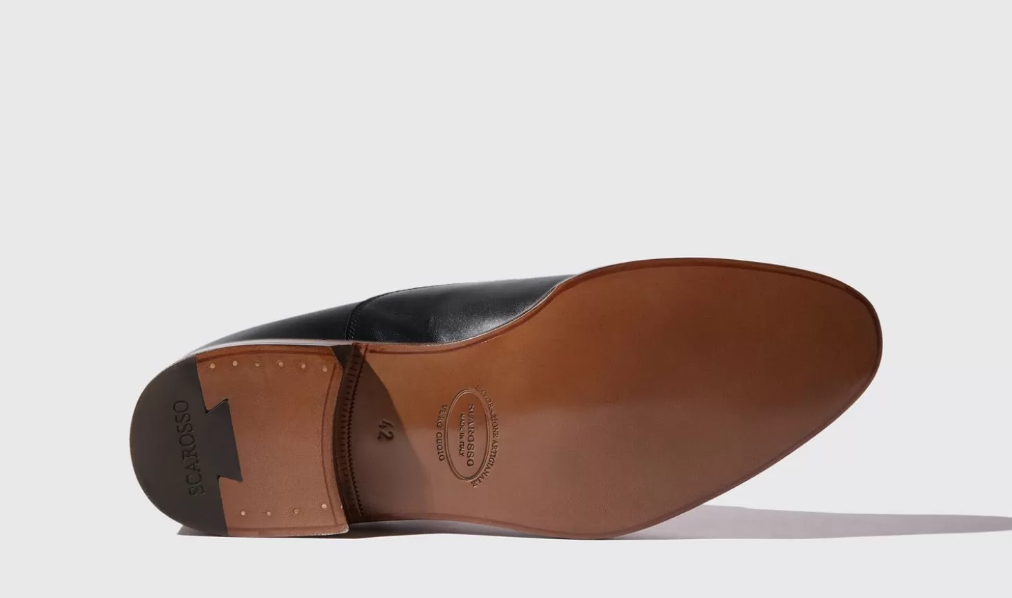 Scarosso Oxfords-Jacob Black Black Calf