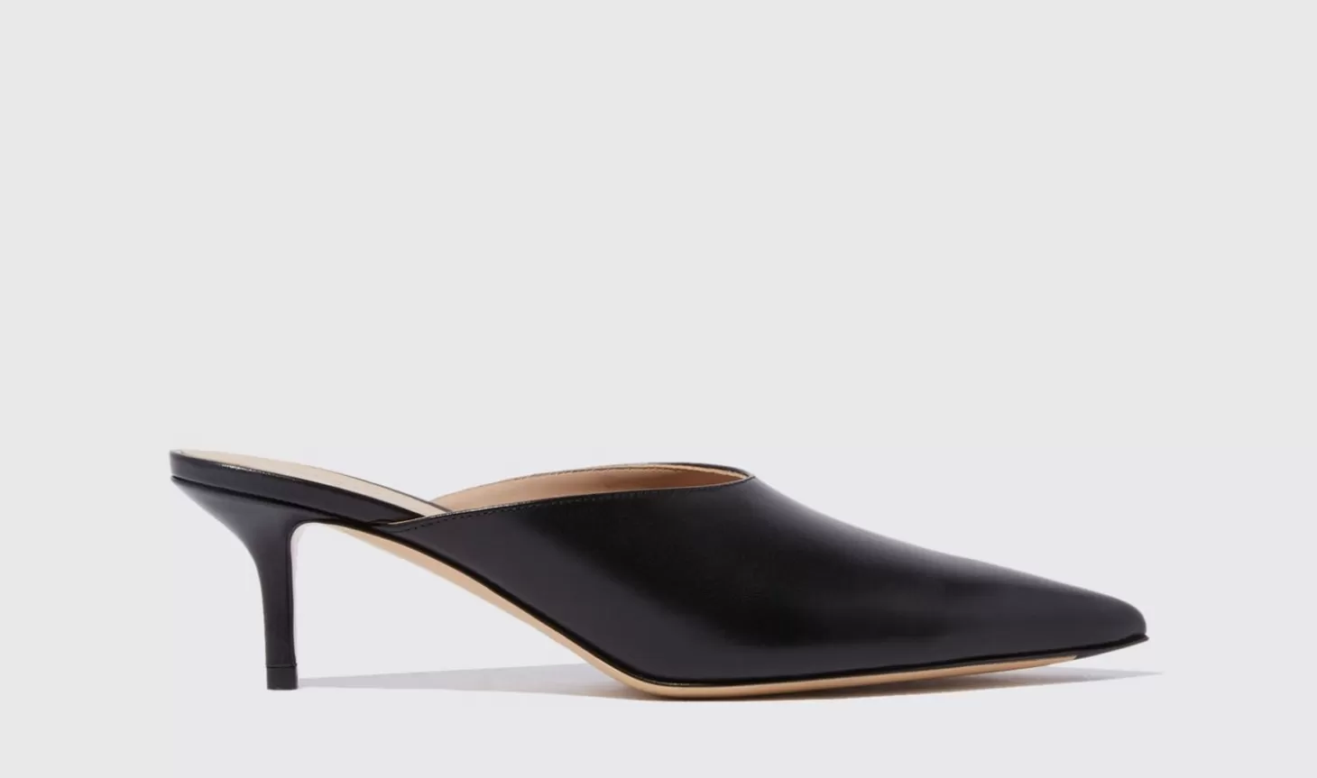 Scarosso Mules-Laura Black Black - Calf