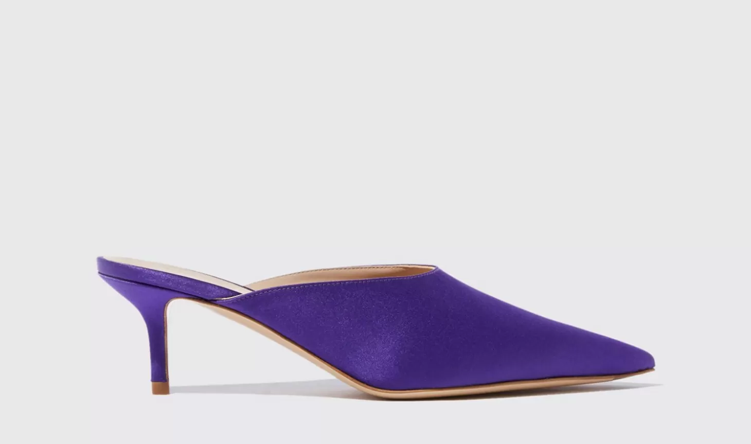 Scarosso Mules-Laura Purple Purple - Silk