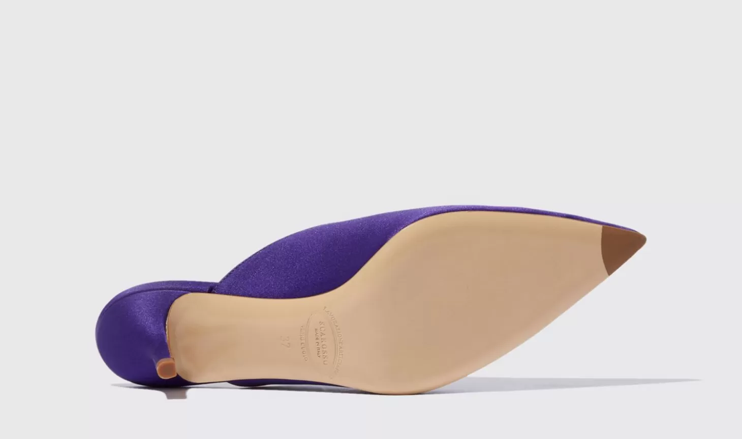 Scarosso Mules-Laura Purple Purple - Silk