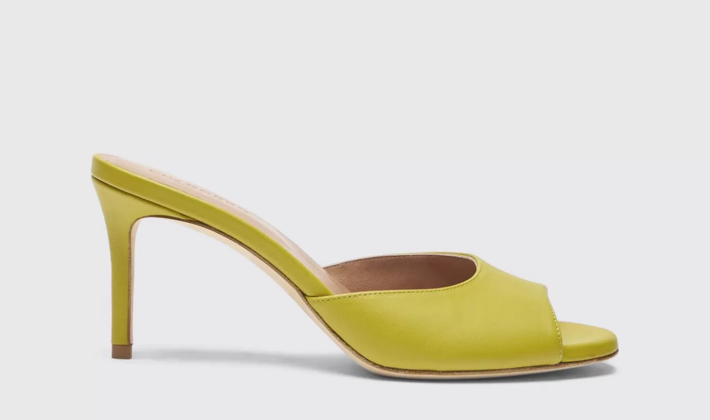 Scarosso Mules-Lohan Lime Lime - Calf