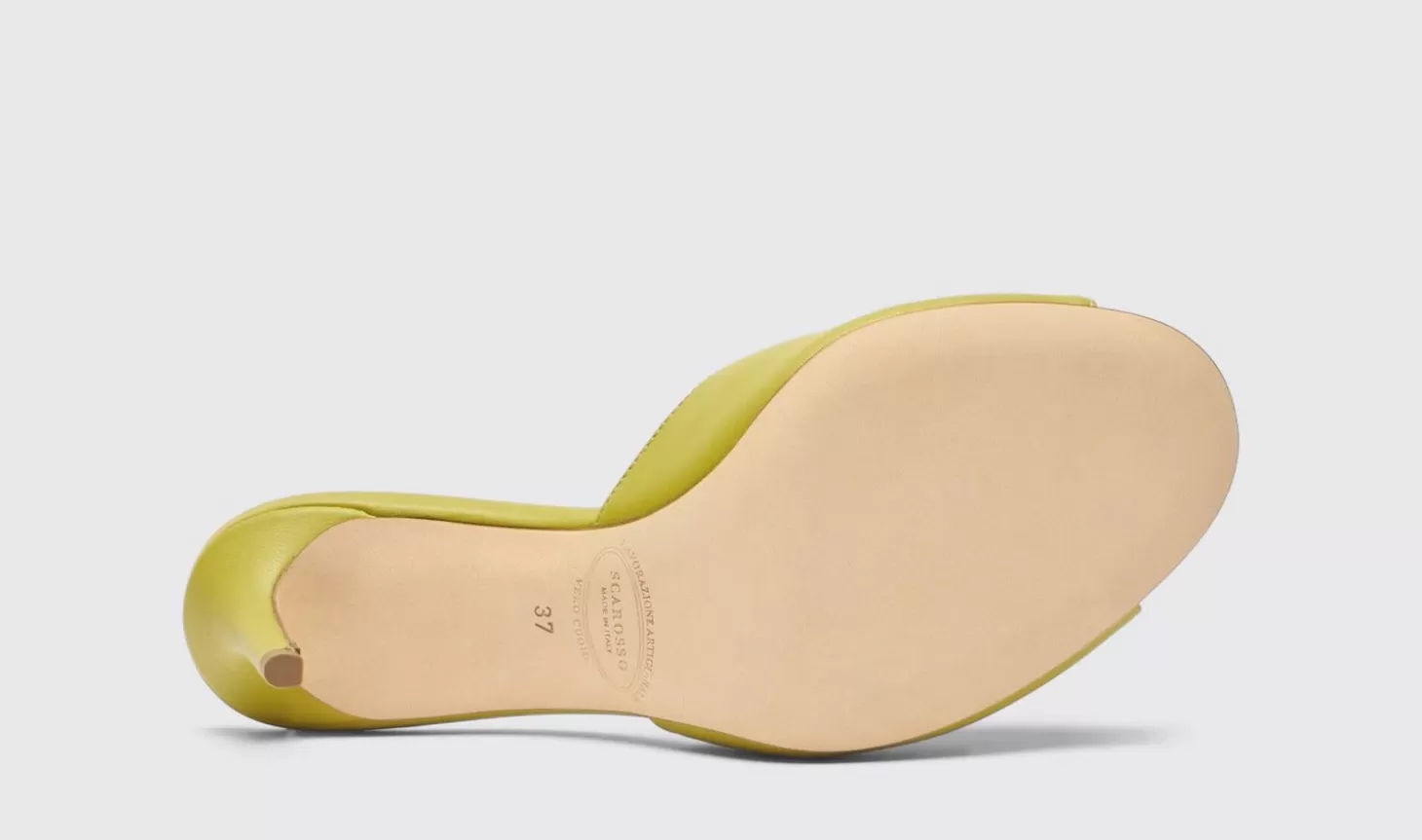 Scarosso Mules-Lohan Lime Lime - Calf