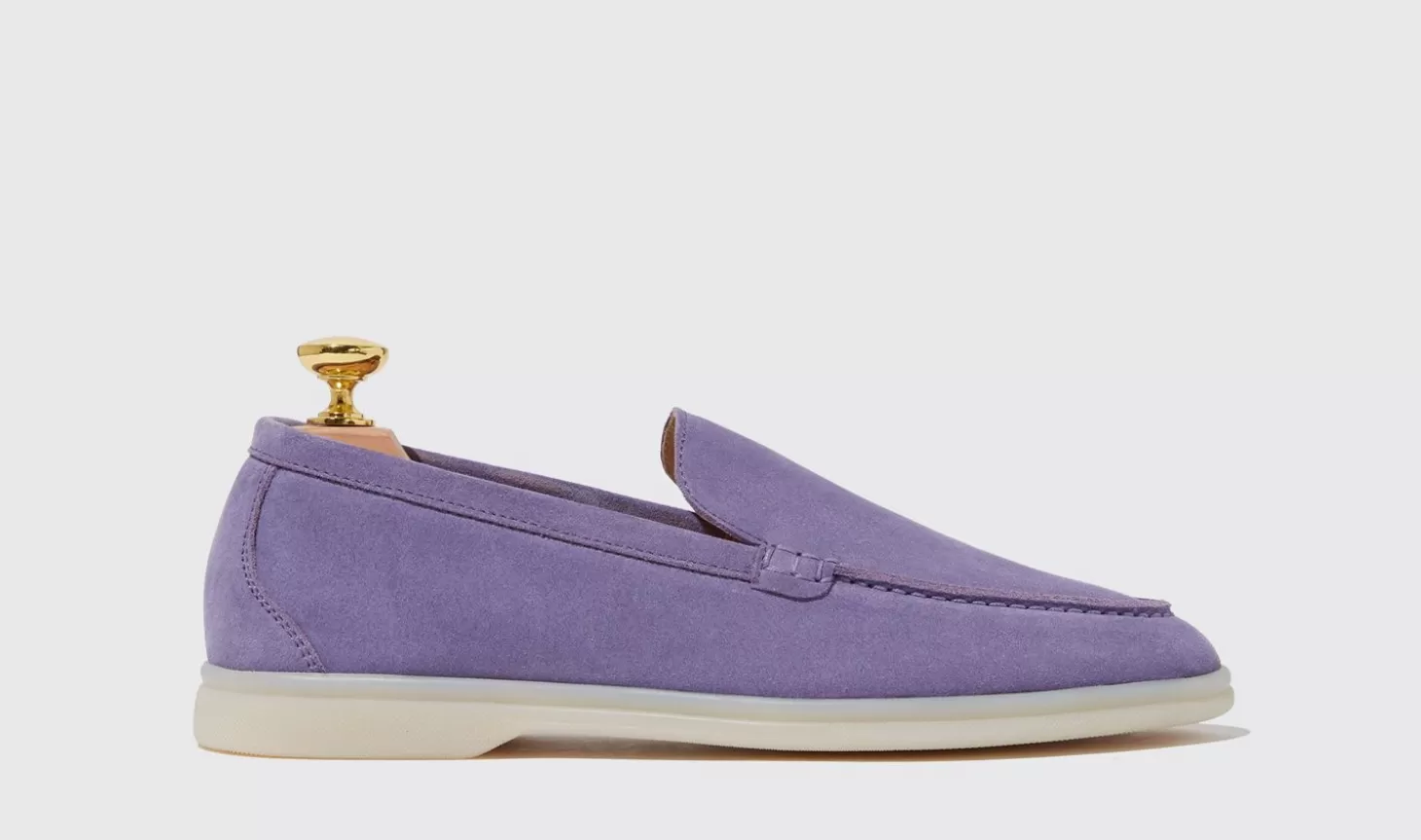 Scarosso Loafers-Ludovica Viola Scamosciata Violet - Suede