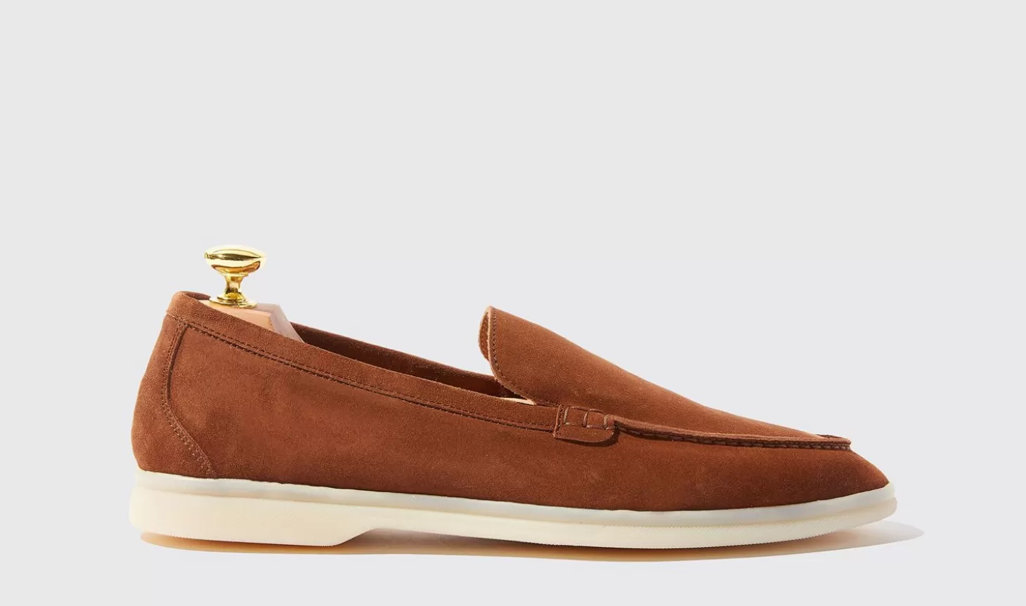 Scarosso Loafers-Ludovico Marrone Scamosciato Brown - Suede