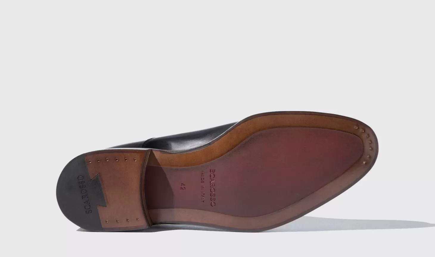 Scarosso Oxfords-Marco Nero Black Calf
