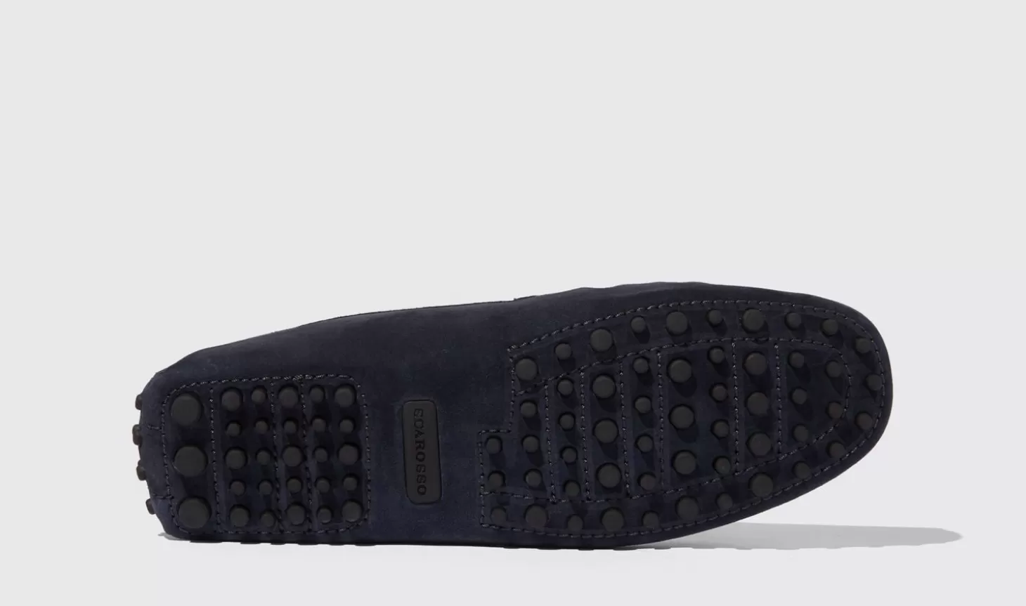 Scarosso Driving Shoes-Michael Blue Suede Blue - Suede