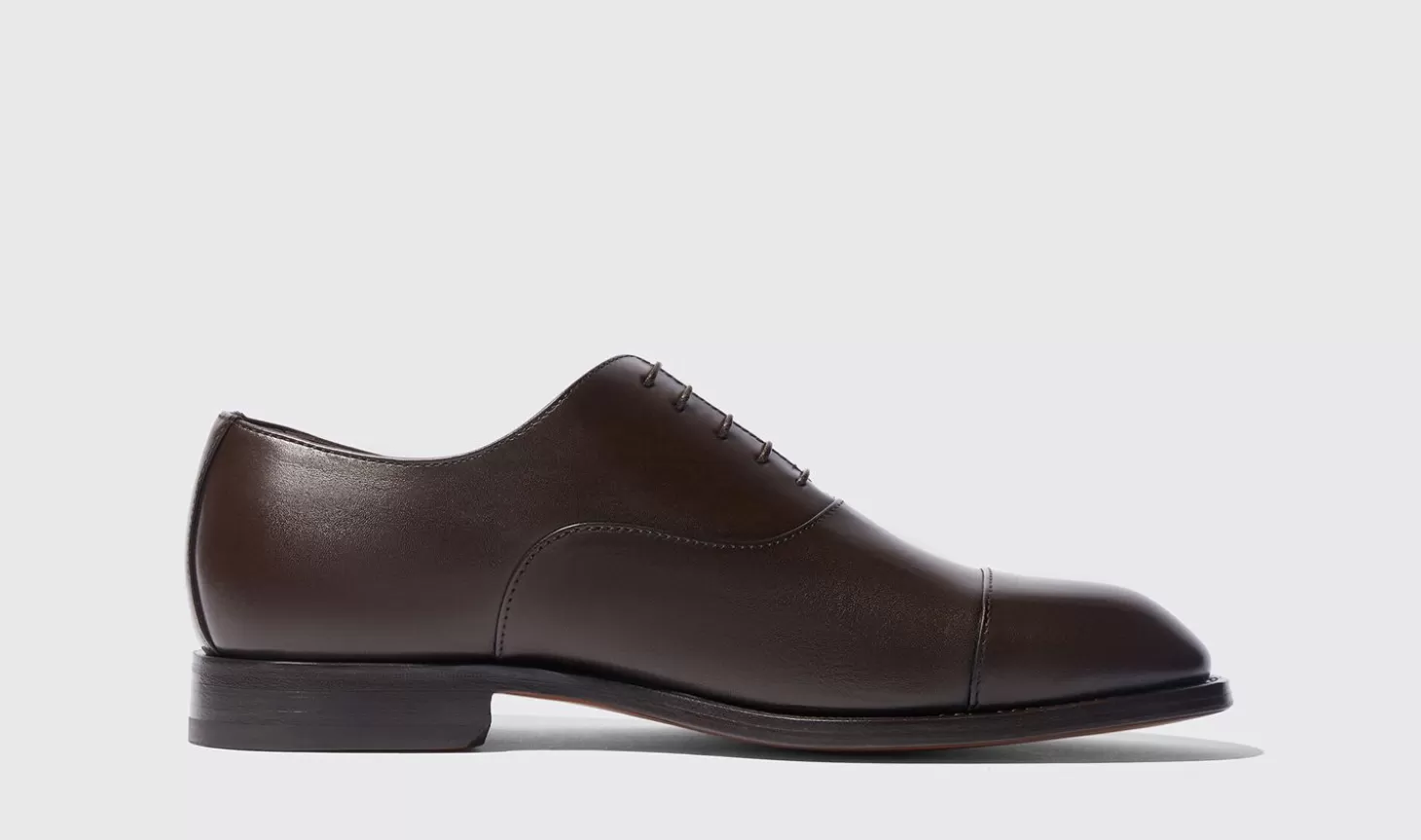 Scarosso Oxfords-Salvatore Brown Brown - Calf