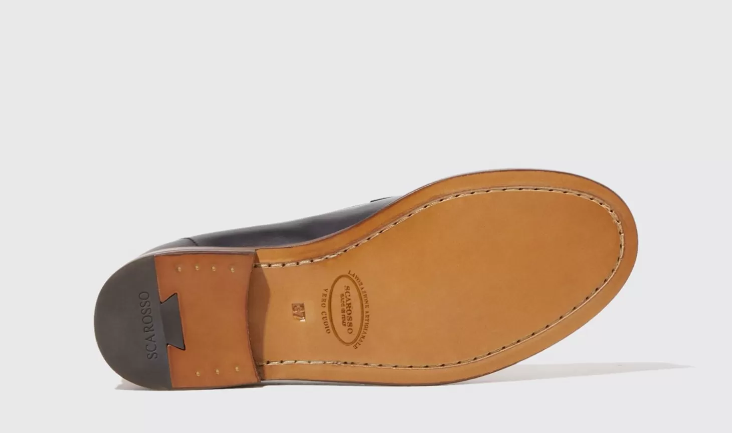 Scarosso Loafers-Trinidad Blue Blue & White - Calf