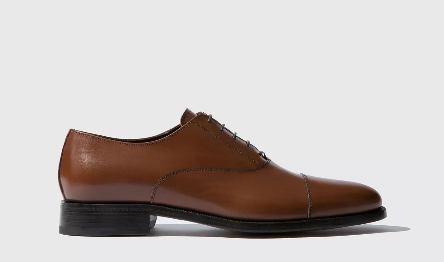 Scarosso Oxfords-Vesta Cognac Calf