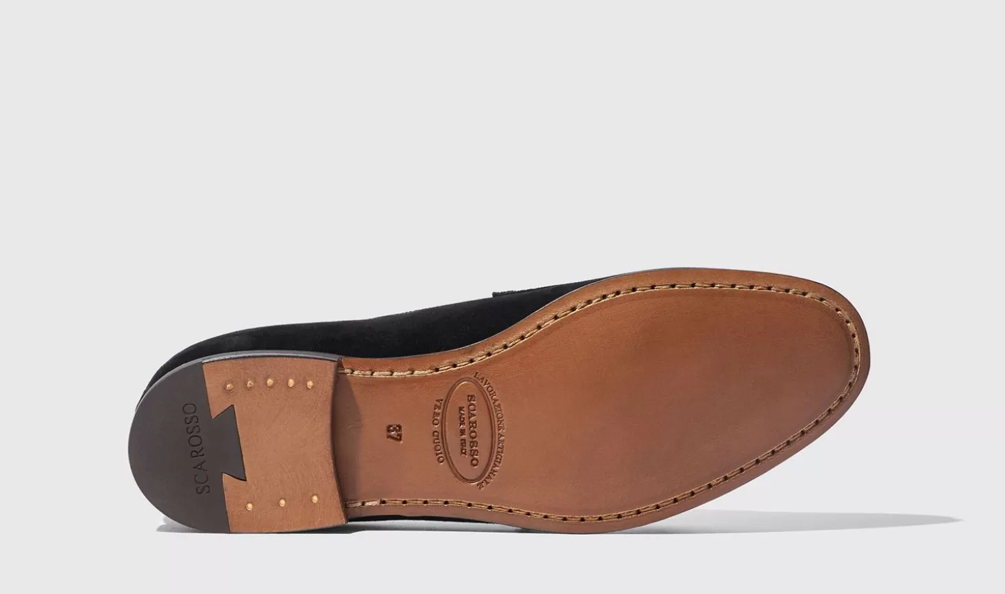Scarosso Loafers-Virginia Black Strass Black - Strass Suede